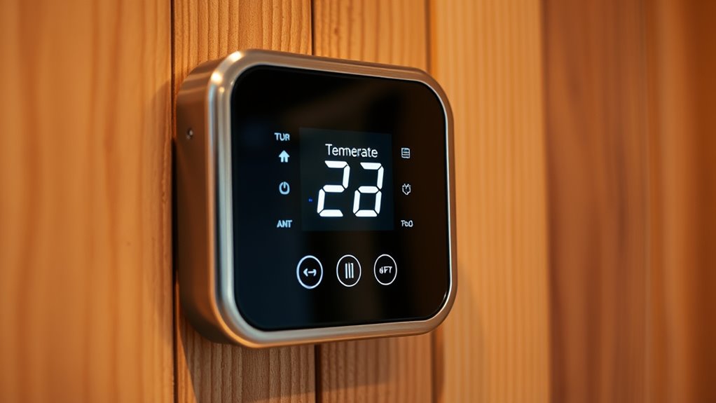 sauna heater thermostat considerations