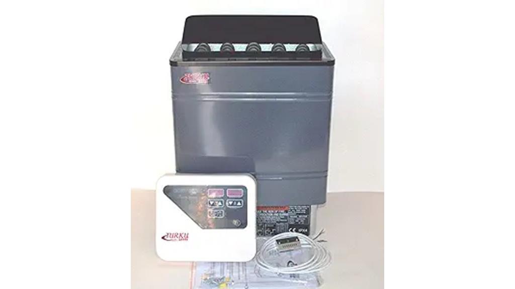 sauna stove with digital control