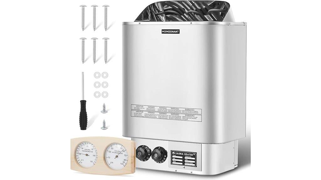 six kilowatt sauna heater