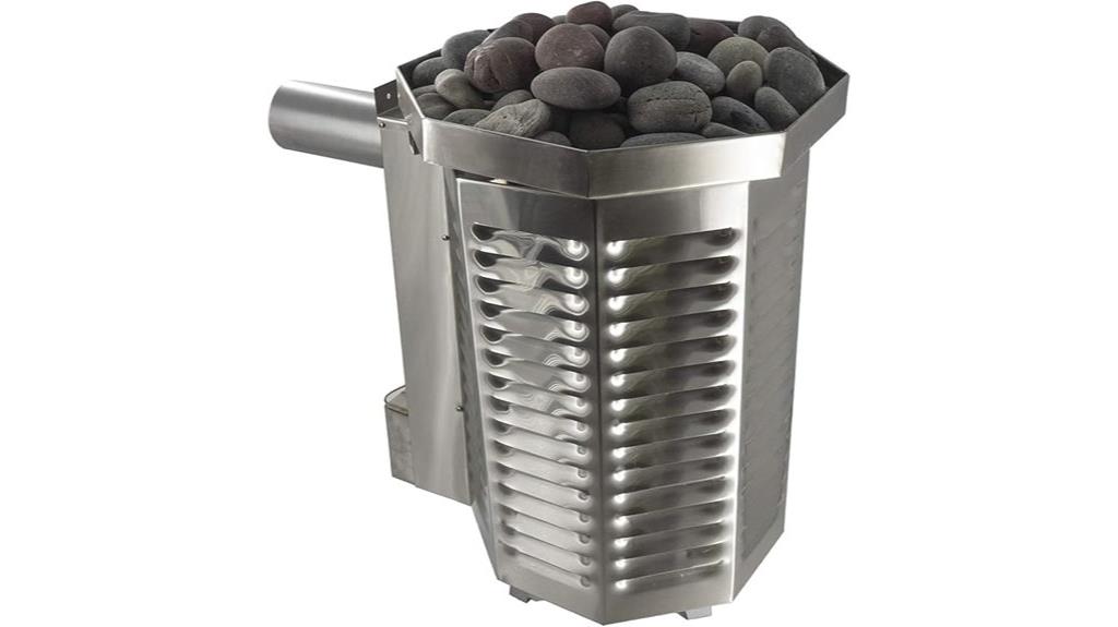 stainless steel sauna heater