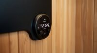 top sauna heater thermostat selection