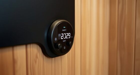 top sauna heater thermostat selection