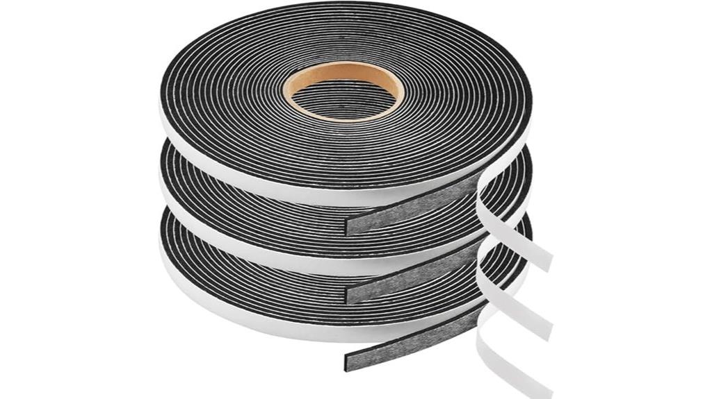 weatherproof door seal tape