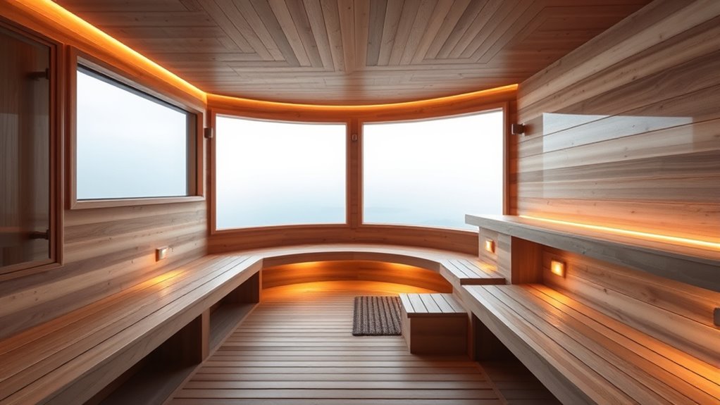 accessible safe inclusive sauna
