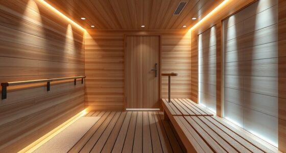 accessible sauna design features