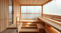 accessible sauna for mobility