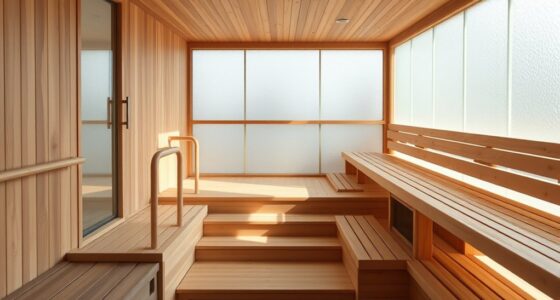 accessible sauna for mobility