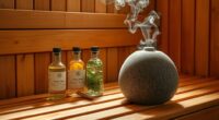 aromatherapy enhances sauna experience