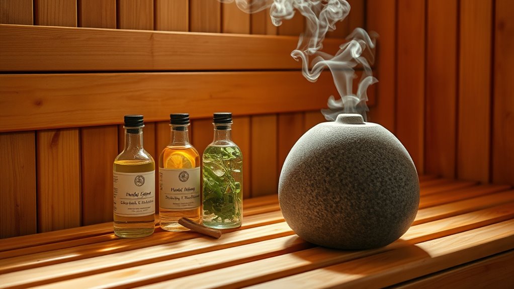 aromatherapy enhances sauna experience