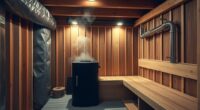 basement sauna installation challenges
