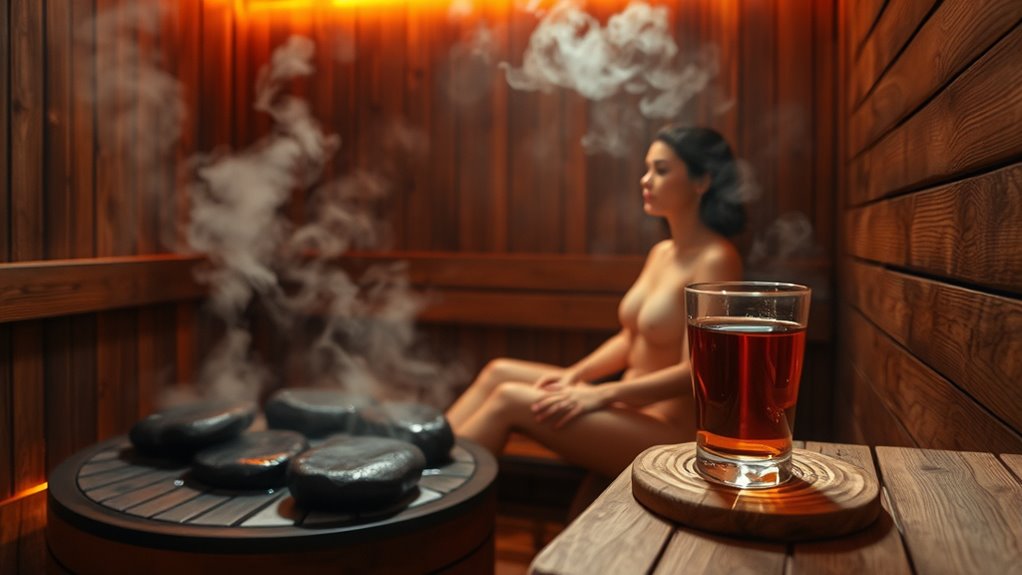 boost immunity through sweating