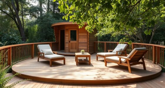 build outdoor sauna retreat