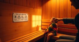 children s sauna age restrictions