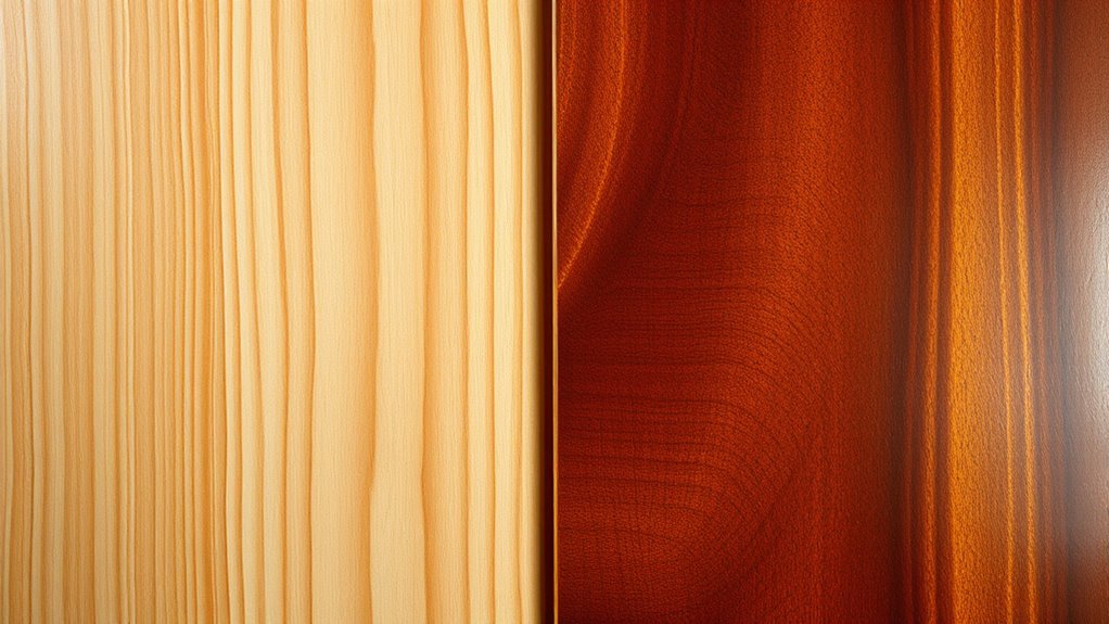 choosing sauna wood finishes