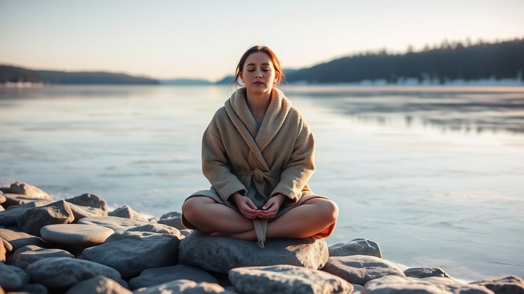 cold immersion enhances mindfulness