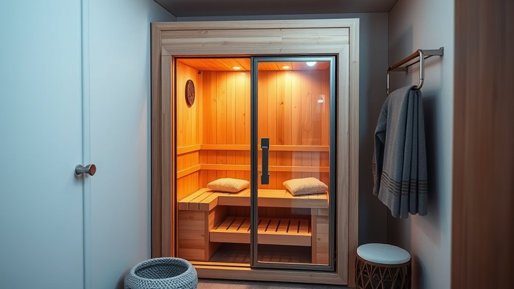compact infrared portable saunas