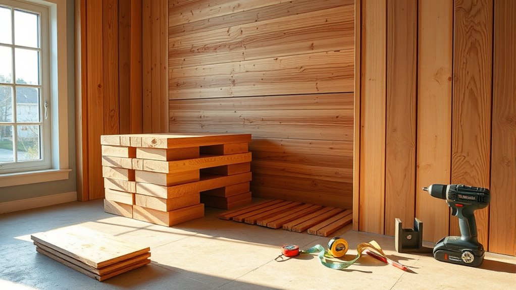 constructing a diy home sauna