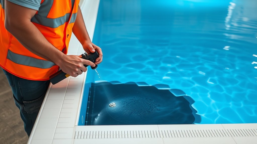 detect leaks through insulation and chemistry