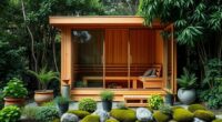 eco friendly sauna construction materials
