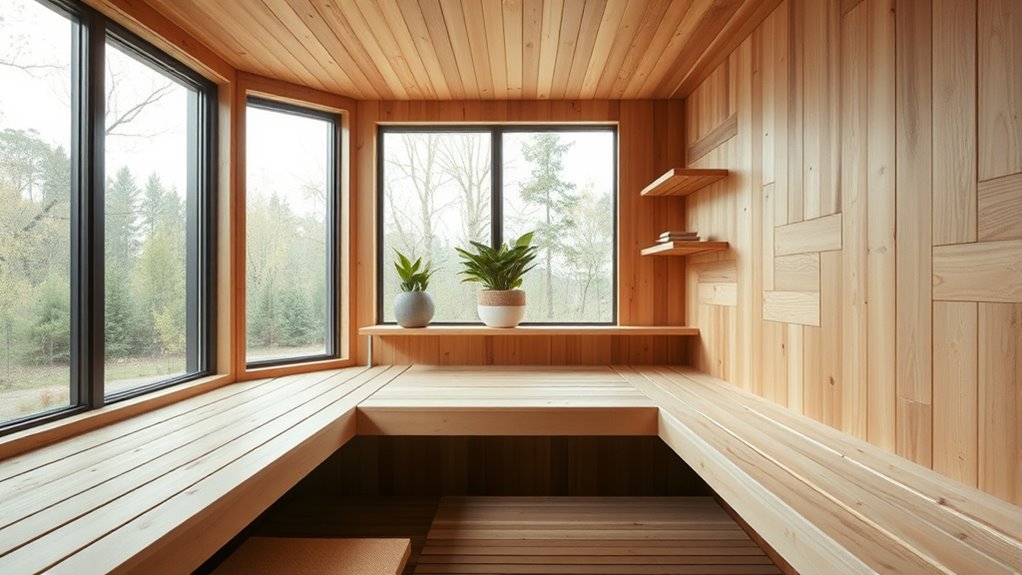 eco friendly sauna material choices