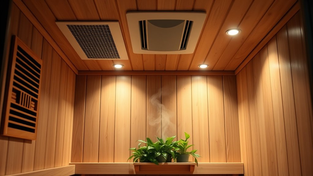 effective sauna air management
