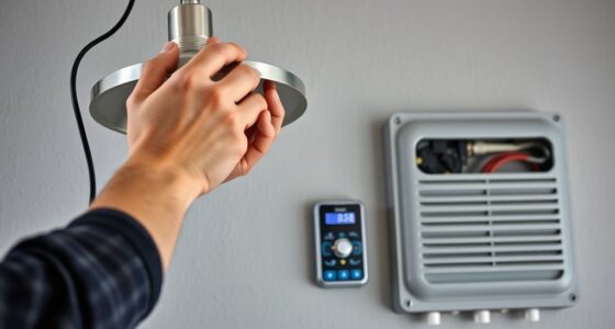 electrical component installation process