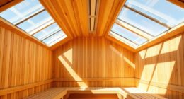 enhance sauna natural lighting