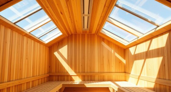enhance sauna natural lighting