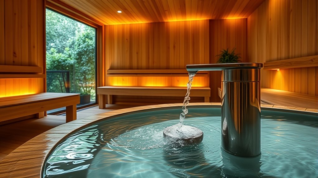 enhance sauna with water