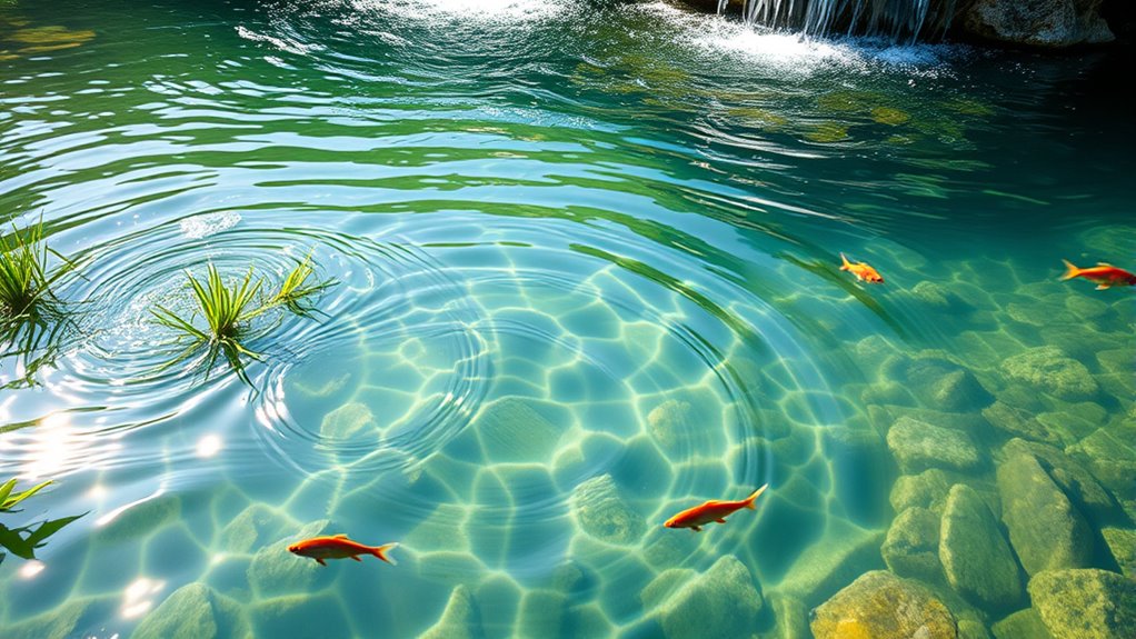 ensure water flows healthily