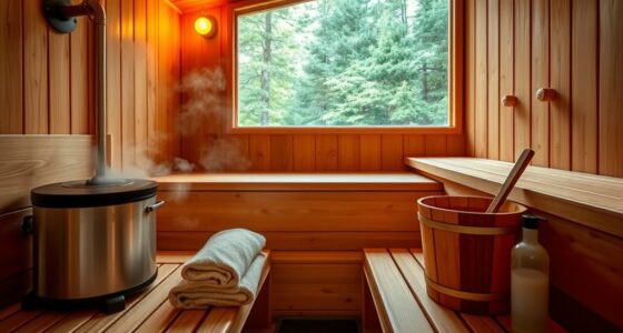 establishing daily sauna routine