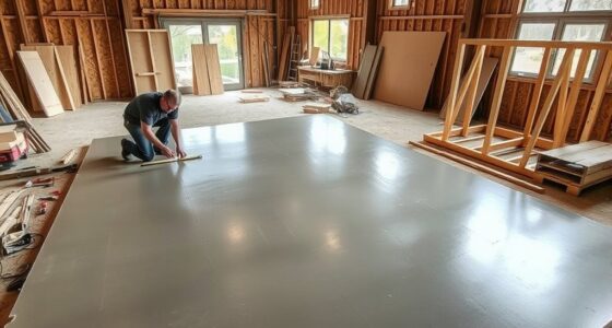 foundation and flooring preparation