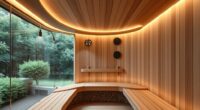 futuristic sauna interior innovations