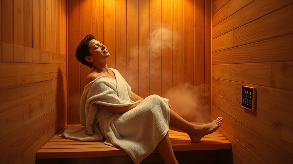 infrared sauna pain relief
