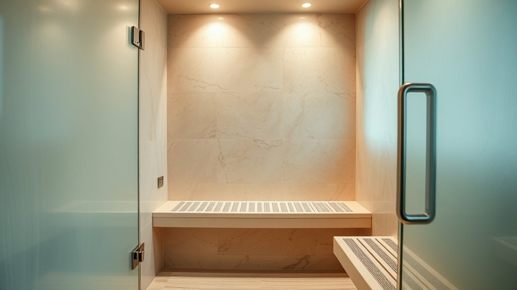 installing a steam room