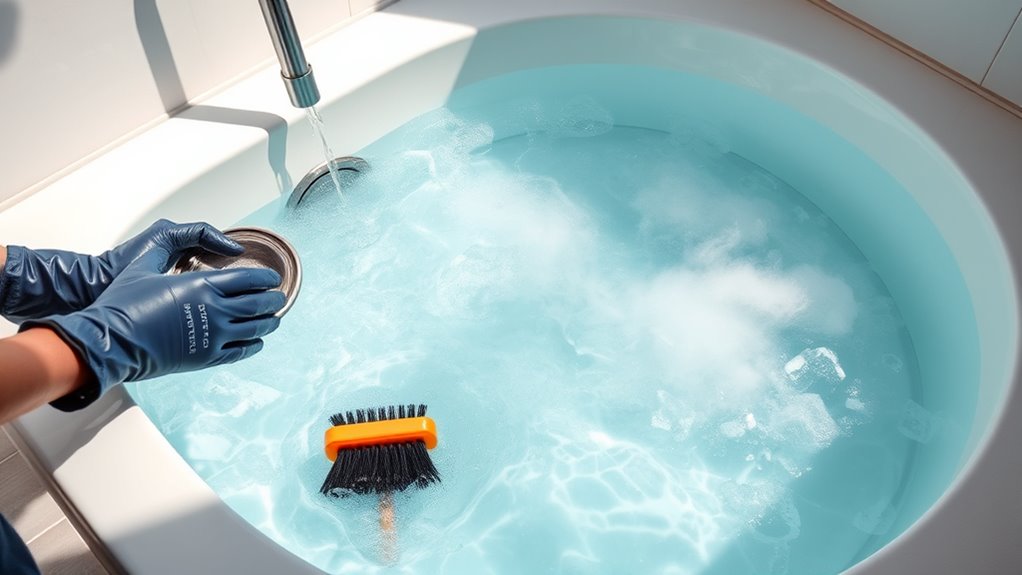 maintain clean sanitized water