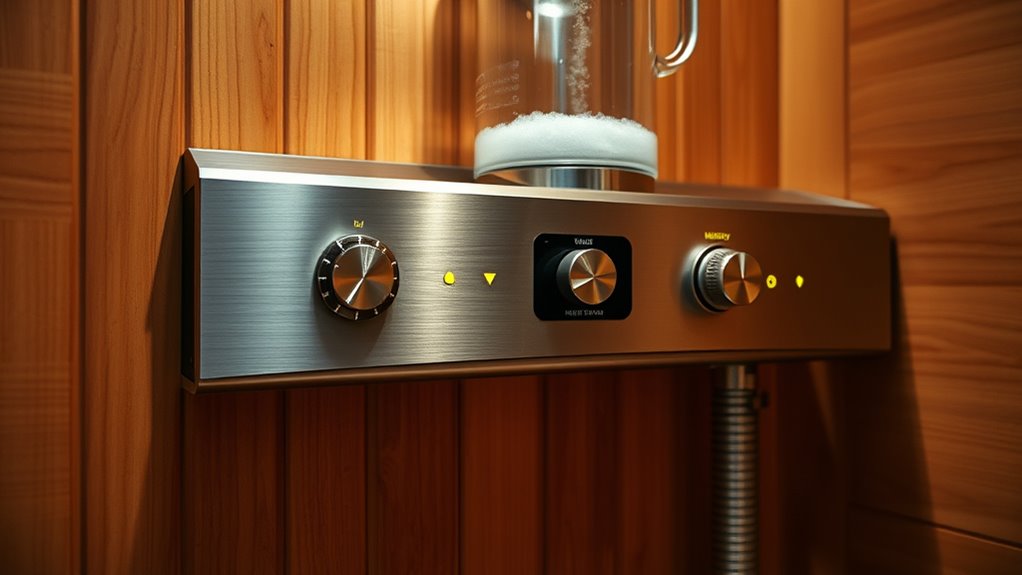 maintain optimal sauna humidity