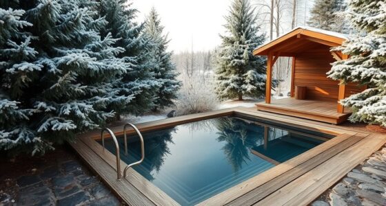 outdoor cold plunge tips