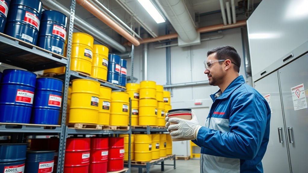 proper chemical storage safety