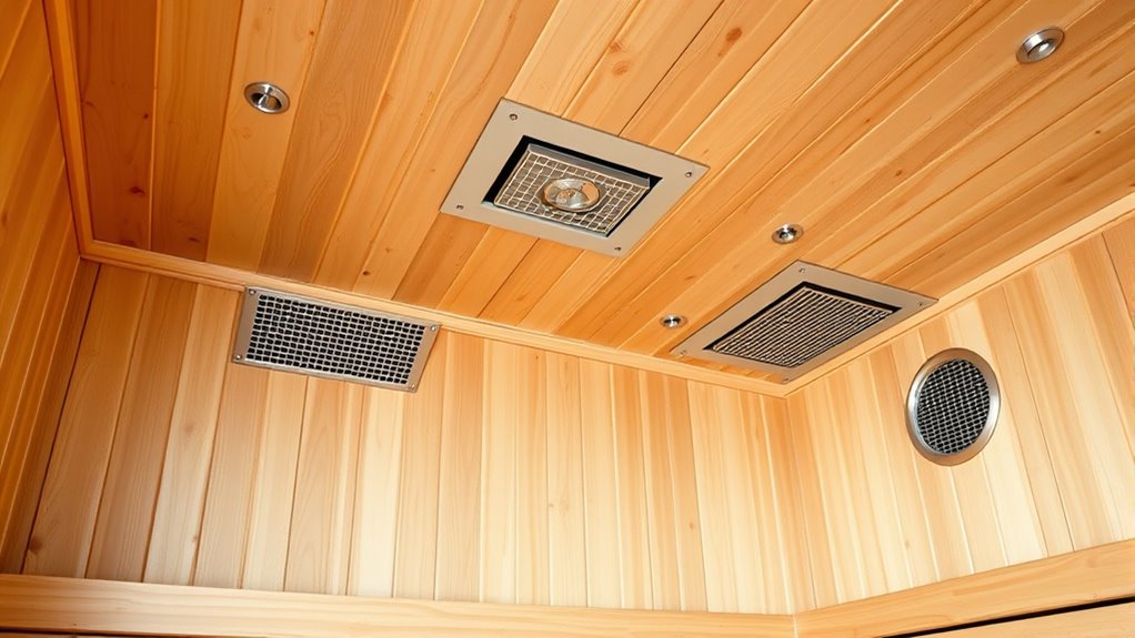 proper sauna ventilation and moisture control