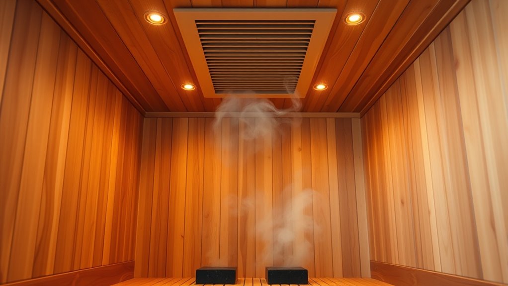 proper sauna ventilation requirements