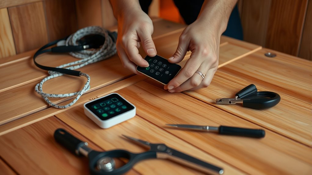 remote sauna heater installation