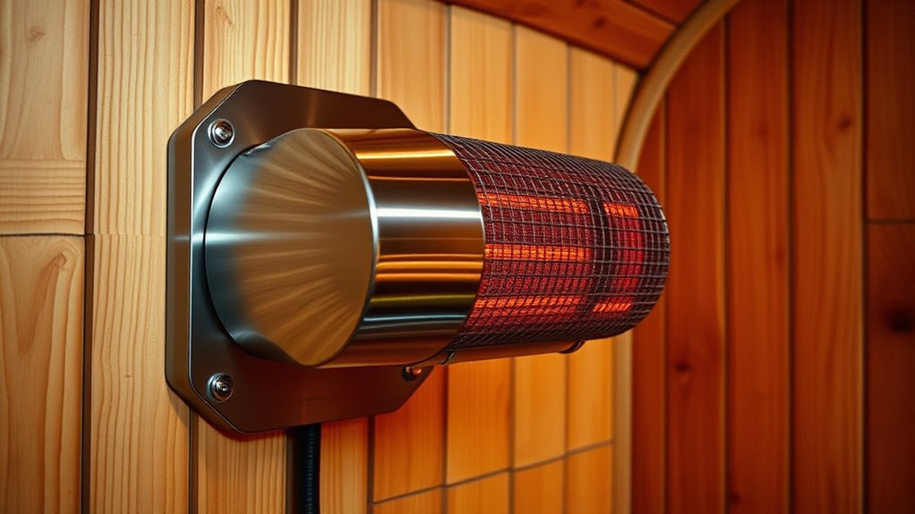 safe efficient sauna heating