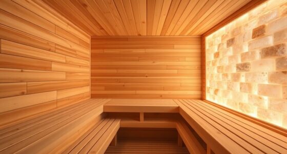 salt wall sauna construction