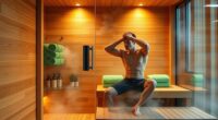 sauna before or after workout