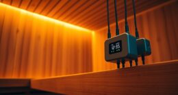 sauna co2 sensor monitoring