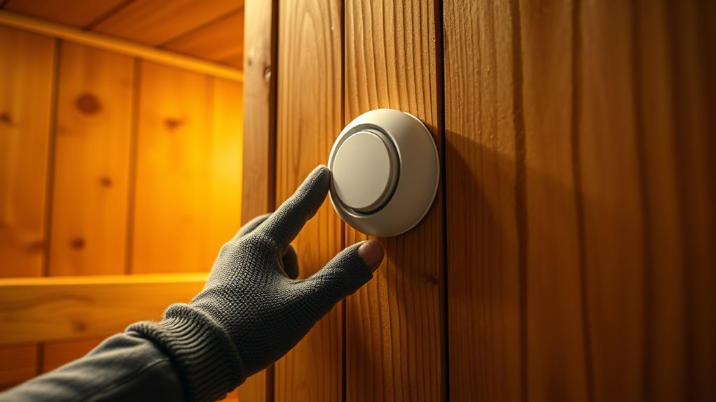 sauna co detector placement