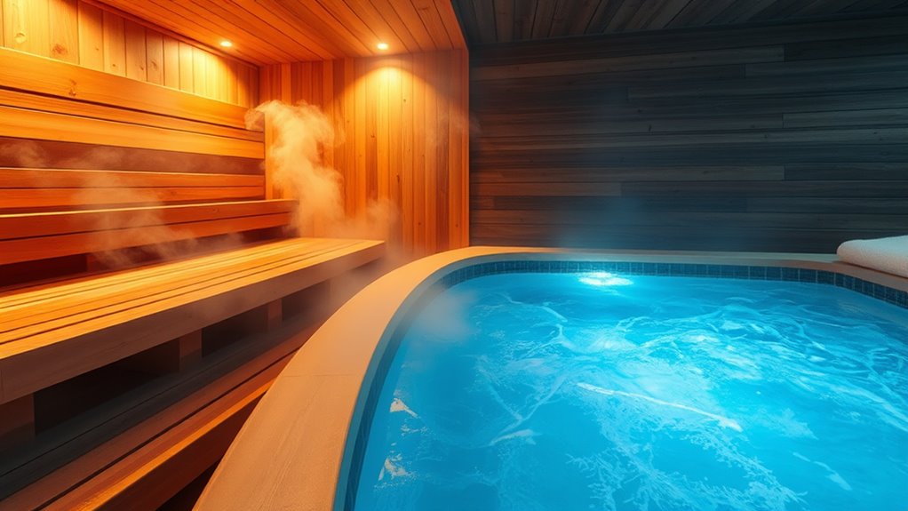 sauna cold plunge resilience