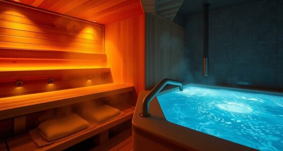 sauna cold plunge therapy