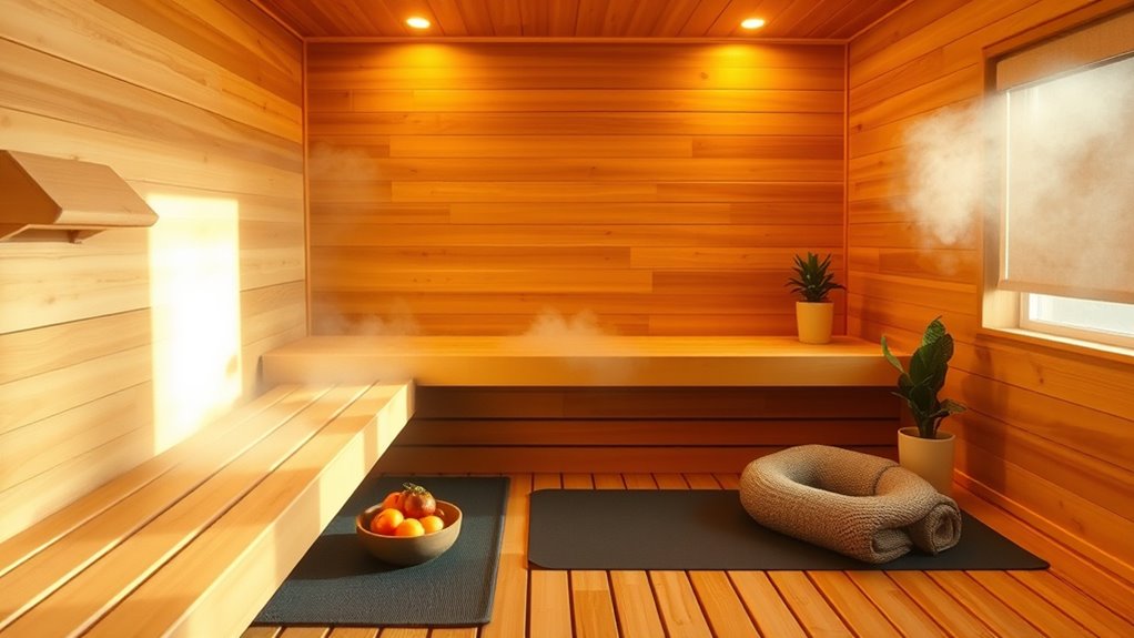 sauna enhances holistic wellness